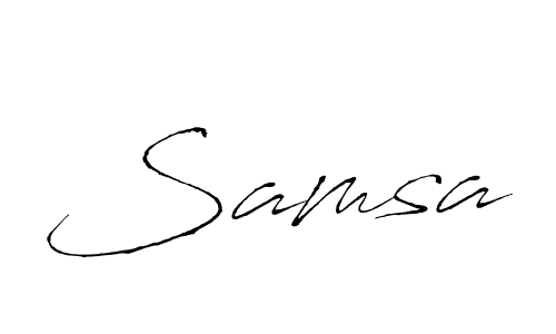 Similarly Antro_Vectra is the best handwritten signature design. Signature creator online .You can use it as an online autograph creator for name Samsa. Samsa signature style 6 images and pictures png