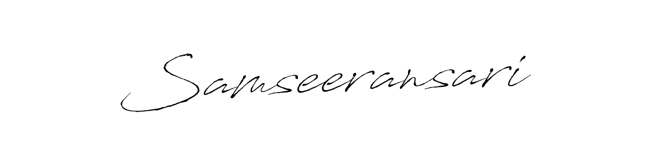 Also You can easily find your signature by using the search form. We will create Samseeransari name handwritten signature images for you free of cost using Antro_Vectra sign style. Samseeransari signature style 6 images and pictures png