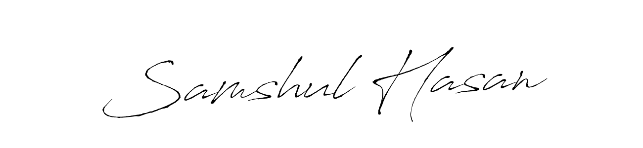 Here are the top 10 professional signature styles for the name Samshul Hasan. These are the best autograph styles you can use for your name. Samshul Hasan signature style 6 images and pictures png