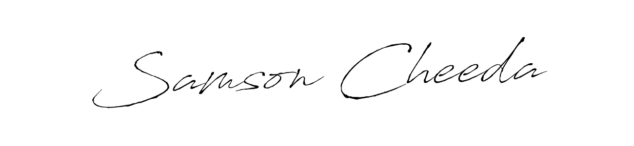 You should practise on your own different ways (Antro_Vectra) to write your name (Samson Cheeda) in signature. don't let someone else do it for you. Samson Cheeda signature style 6 images and pictures png