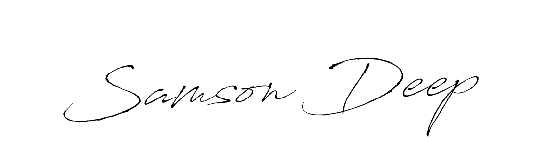 Make a beautiful signature design for name Samson Deep. Use this online signature maker to create a handwritten signature for free. Samson Deep signature style 6 images and pictures png