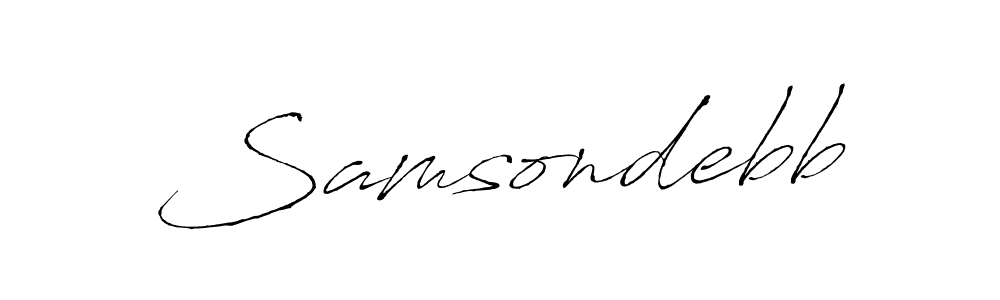 Once you've used our free online signature maker to create your best signature Antro_Vectra style, it's time to enjoy all of the benefits that Samsondebb name signing documents. Samsondebb signature style 6 images and pictures png