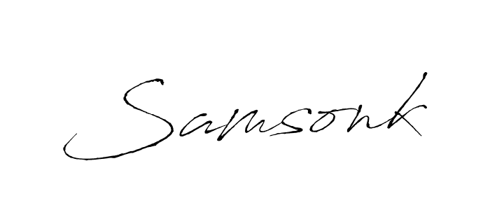 Make a beautiful signature design for name Samsonk. Use this online signature maker to create a handwritten signature for free. Samsonk signature style 6 images and pictures png
