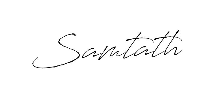 It looks lik you need a new signature style for name Samtath. Design unique handwritten (Antro_Vectra) signature with our free signature maker in just a few clicks. Samtath signature style 6 images and pictures png