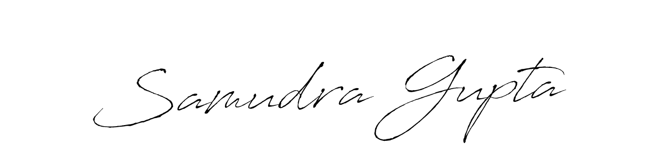 The best way (Antro_Vectra) to make a short signature is to pick only two or three words in your name. The name Samudra Gupta include a total of six letters. For converting this name. Samudra Gupta signature style 6 images and pictures png