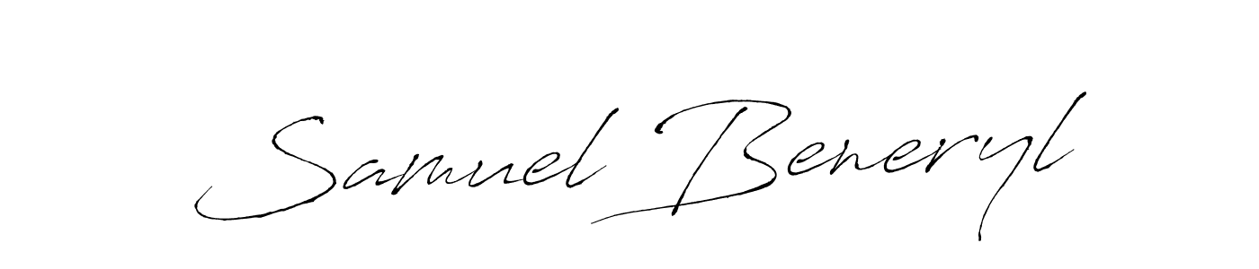 Also You can easily find your signature by using the search form. We will create Samuel Beneryl name handwritten signature images for you free of cost using Antro_Vectra sign style. Samuel Beneryl signature style 6 images and pictures png