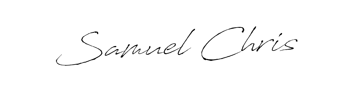 This is the best signature style for the Samuel Chris name. Also you like these signature font (Antro_Vectra). Mix name signature. Samuel Chris signature style 6 images and pictures png