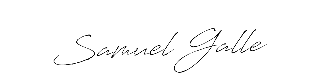 Design your own signature with our free online signature maker. With this signature software, you can create a handwritten (Antro_Vectra) signature for name Samuel Galle. Samuel Galle signature style 6 images and pictures png