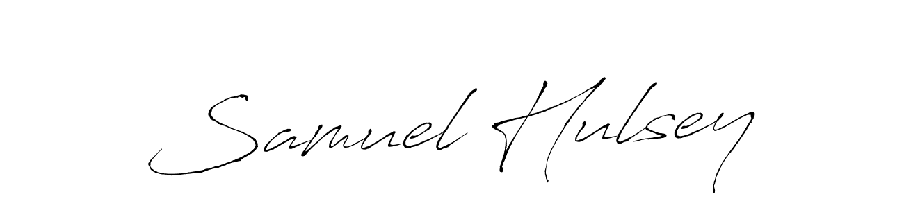 You should practise on your own different ways (Antro_Vectra) to write your name (Samuel Hulsey) in signature. don't let someone else do it for you. Samuel Hulsey signature style 6 images and pictures png