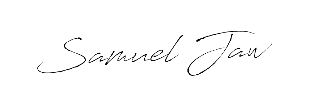 if you are searching for the best signature style for your name Samuel Jaw. so please give up your signature search. here we have designed multiple signature styles  using Antro_Vectra. Samuel Jaw signature style 6 images and pictures png