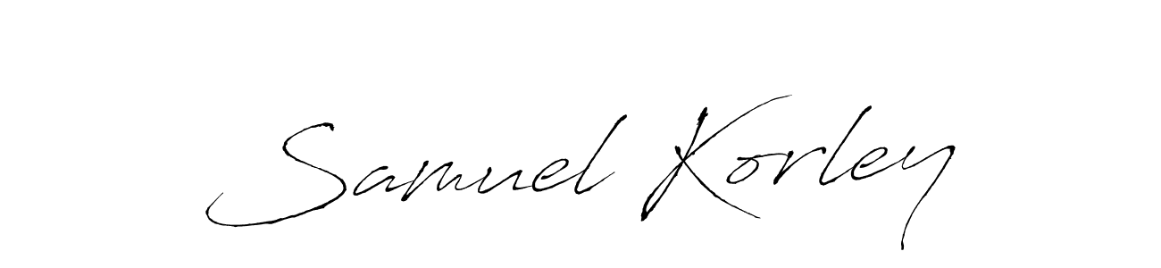 Similarly Antro_Vectra is the best handwritten signature design. Signature creator online .You can use it as an online autograph creator for name Samuel Korley. Samuel Korley signature style 6 images and pictures png