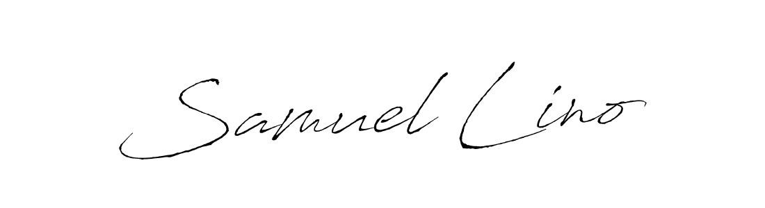 Also we have Samuel Lino name is the best signature style. Create professional handwritten signature collection using Antro_Vectra autograph style. Samuel Lino signature style 6 images and pictures png