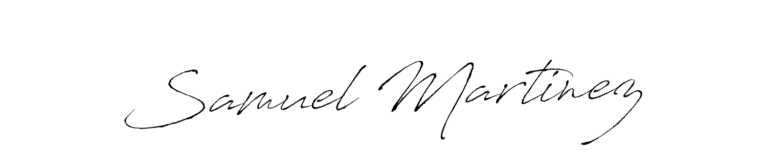 Samuel Martinez stylish signature style. Best Handwritten Sign (Antro_Vectra) for my name. Handwritten Signature Collection Ideas for my name Samuel Martinez. Samuel Martinez signature style 6 images and pictures png