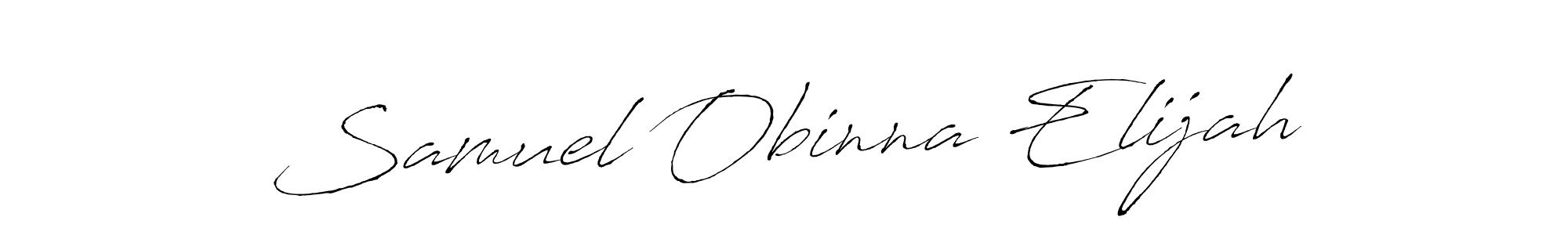 Also You can easily find your signature by using the search form. We will create Samuel Obinna Elijah name handwritten signature images for you free of cost using Antro_Vectra sign style. Samuel Obinna Elijah signature style 6 images and pictures png