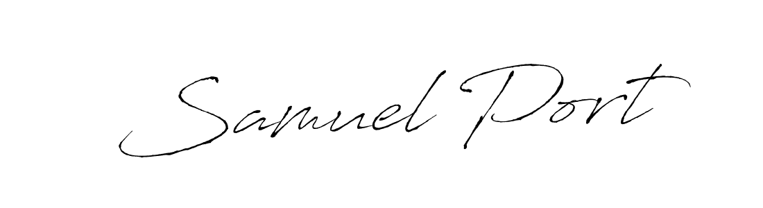 Also You can easily find your signature by using the search form. We will create Samuel Port name handwritten signature images for you free of cost using Antro_Vectra sign style. Samuel Port signature style 6 images and pictures png