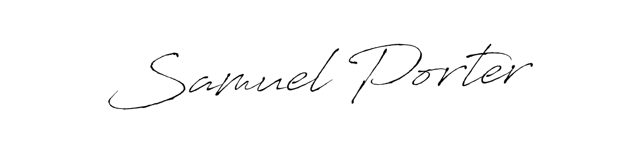 You should practise on your own different ways (Antro_Vectra) to write your name (Samuel Porter) in signature. don't let someone else do it for you. Samuel Porter signature style 6 images and pictures png