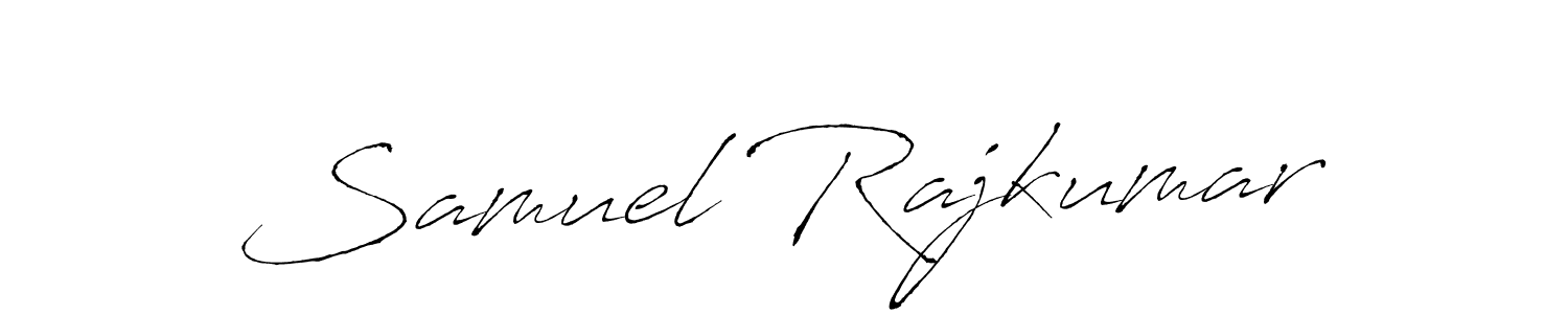 Also we have Samuel Rajkumar name is the best signature style. Create professional handwritten signature collection using Antro_Vectra autograph style. Samuel Rajkumar signature style 6 images and pictures png