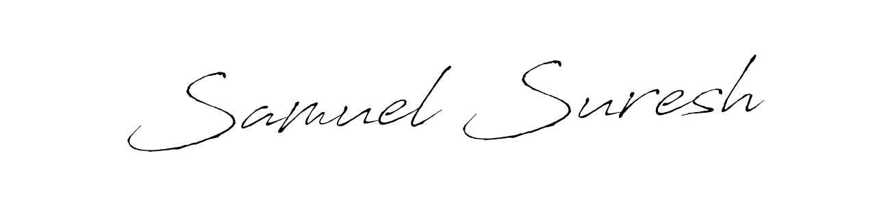 Similarly Antro_Vectra is the best handwritten signature design. Signature creator online .You can use it as an online autograph creator for name Samuel Suresh. Samuel Suresh signature style 6 images and pictures png