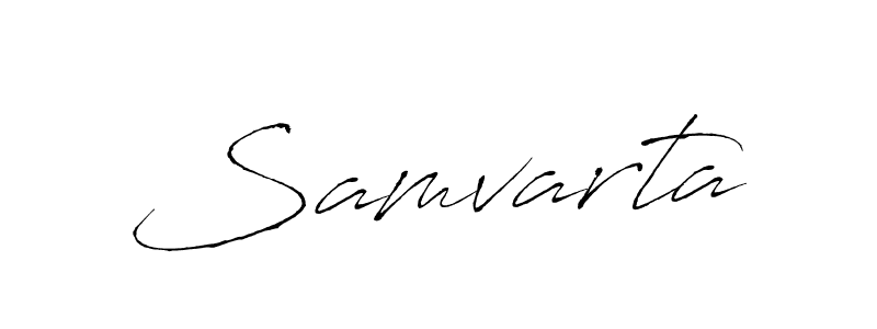 Antro_Vectra is a professional signature style that is perfect for those who want to add a touch of class to their signature. It is also a great choice for those who want to make their signature more unique. Get Samvarta name to fancy signature for free. Samvarta signature style 6 images and pictures png