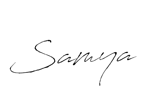 if you are searching for the best signature style for your name Samya. so please give up your signature search. here we have designed multiple signature styles  using Antro_Vectra. Samya signature style 6 images and pictures png