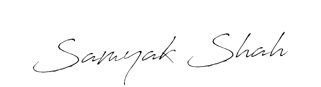 This is the best signature style for the Samyak Shah name. Also you like these signature font (Antro_Vectra). Mix name signature. Samyak Shah signature style 6 images and pictures png