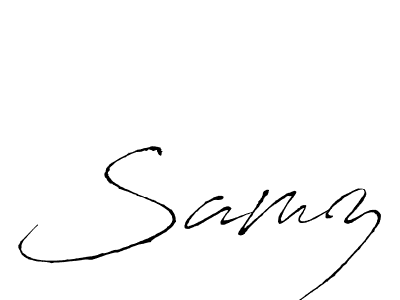 It looks lik you need a new signature style for name Samz. Design unique handwritten (Antro_Vectra) signature with our free signature maker in just a few clicks. Samz signature style 6 images and pictures png