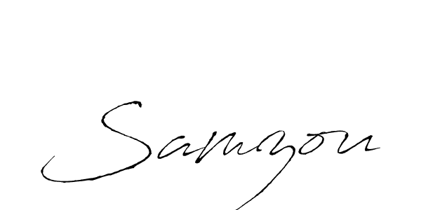 You should practise on your own different ways (Antro_Vectra) to write your name (Samzou) in signature. don't let someone else do it for you. Samzou signature style 6 images and pictures png