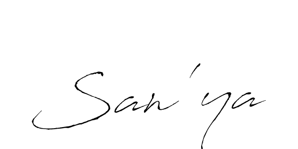 Here are the top 10 professional signature styles for the name San'ya. These are the best autograph styles you can use for your name. San'ya signature style 6 images and pictures png