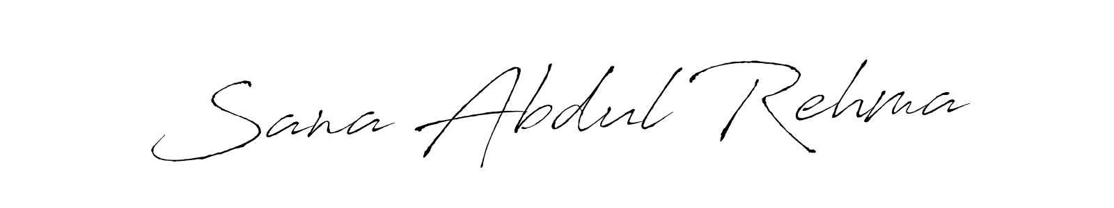 Best and Professional Signature Style for Sana Abdul Rehma. Antro_Vectra Best Signature Style Collection. Sana Abdul Rehma signature style 6 images and pictures png