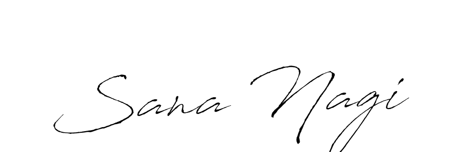 How to make Sana Nagi name signature. Use Antro_Vectra style for creating short signs online. This is the latest handwritten sign. Sana Nagi signature style 6 images and pictures png