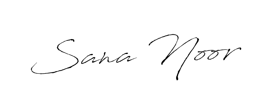 How to make Sana Noor signature? Antro_Vectra is a professional autograph style. Create handwritten signature for Sana Noor name. Sana Noor signature style 6 images and pictures png