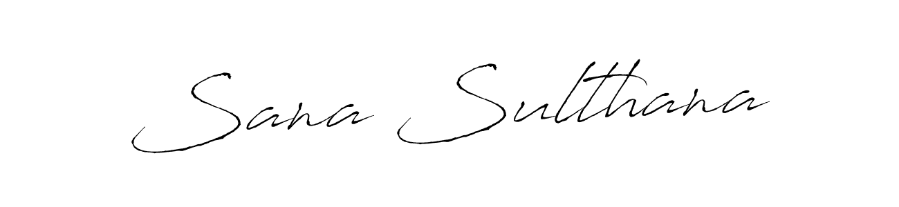 How to make Sana Sulthana signature? Antro_Vectra is a professional autograph style. Create handwritten signature for Sana Sulthana name. Sana Sulthana signature style 6 images and pictures png