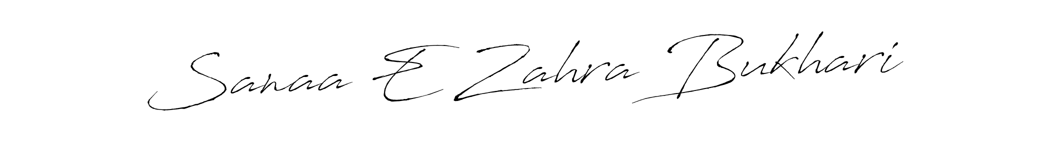 It looks lik you need a new signature style for name Sanaa E Zahra Bukhari. Design unique handwritten (Antro_Vectra) signature with our free signature maker in just a few clicks. Sanaa E Zahra Bukhari signature style 6 images and pictures png