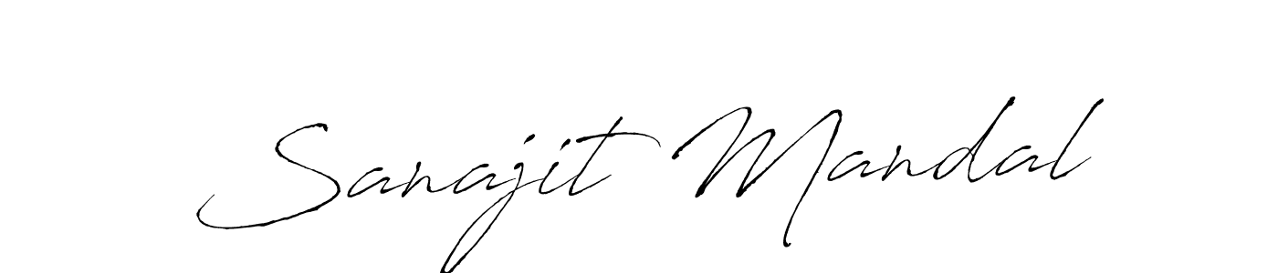 This is the best signature style for the Sanajit Mandal name. Also you like these signature font (Antro_Vectra). Mix name signature. Sanajit Mandal signature style 6 images and pictures png