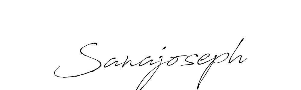 How to Draw Sanajoseph signature style? Antro_Vectra is a latest design signature styles for name Sanajoseph. Sanajoseph signature style 6 images and pictures png