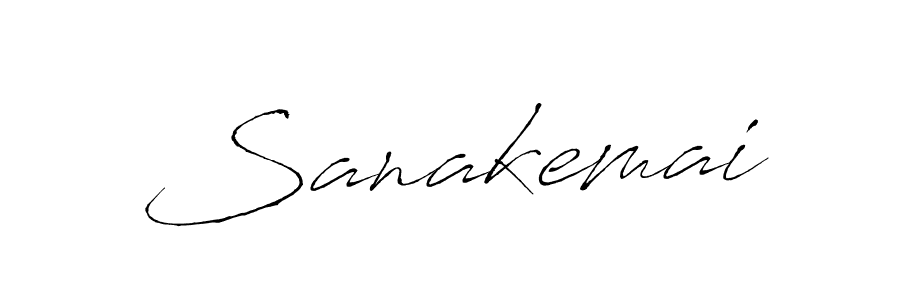 How to make Sanakemai name signature. Use Antro_Vectra style for creating short signs online. This is the latest handwritten sign. Sanakemai signature style 6 images and pictures png