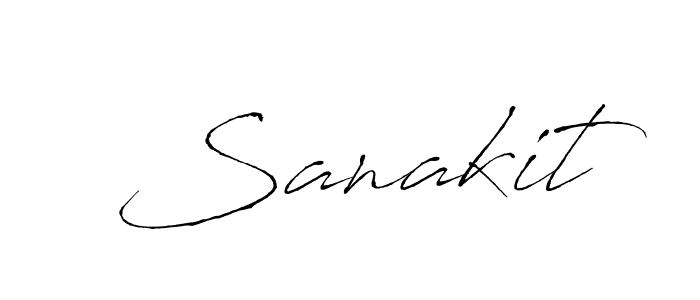 Sanakit stylish signature style. Best Handwritten Sign (Antro_Vectra) for my name. Handwritten Signature Collection Ideas for my name Sanakit. Sanakit signature style 6 images and pictures png