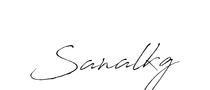 Antro_Vectra is a professional signature style that is perfect for those who want to add a touch of class to their signature. It is also a great choice for those who want to make their signature more unique. Get Sanalkg name to fancy signature for free. Sanalkg signature style 6 images and pictures png