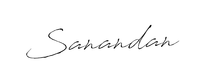 How to Draw Sanandan signature style? Antro_Vectra is a latest design signature styles for name Sanandan. Sanandan signature style 6 images and pictures png