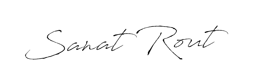 Also You can easily find your signature by using the search form. We will create Sanat Rout name handwritten signature images for you free of cost using Antro_Vectra sign style. Sanat Rout signature style 6 images and pictures png