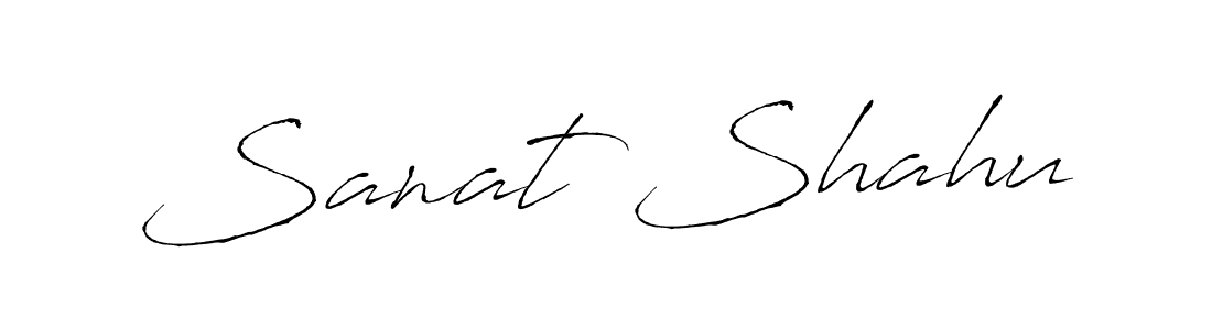 Once you've used our free online signature maker to create your best signature Antro_Vectra style, it's time to enjoy all of the benefits that Sanat Shahu name signing documents. Sanat Shahu signature style 6 images and pictures png