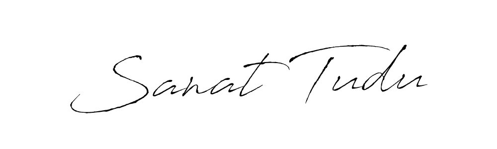 You can use this online signature creator to create a handwritten signature for the name Sanat Tudu. This is the best online autograph maker. Sanat Tudu signature style 6 images and pictures png