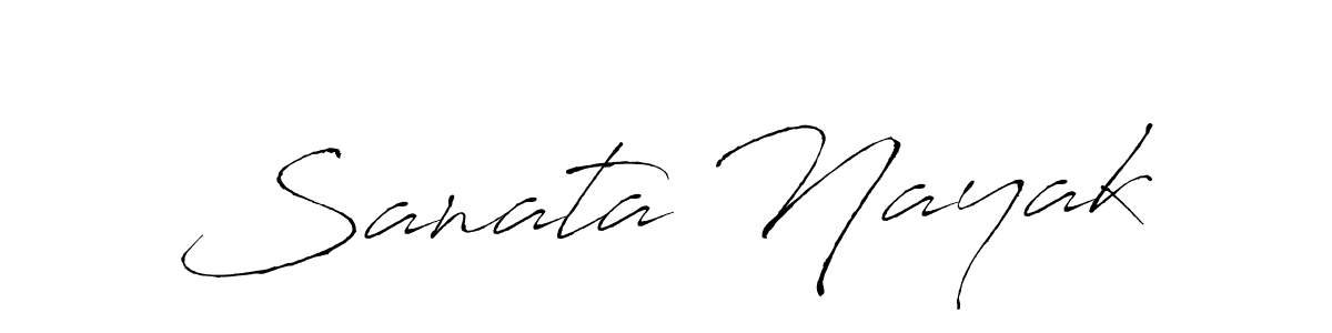 Use a signature maker to create a handwritten signature online. With this signature software, you can design (Antro_Vectra) your own signature for name Sanata Nayak. Sanata Nayak signature style 6 images and pictures png