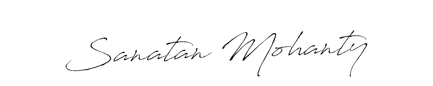 You should practise on your own different ways (Antro_Vectra) to write your name (Sanatan Mohanty) in signature. don't let someone else do it for you. Sanatan Mohanty signature style 6 images and pictures png