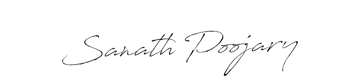 The best way (Antro_Vectra) to make a short signature is to pick only two or three words in your name. The name Sanath Poojary include a total of six letters. For converting this name. Sanath Poojary signature style 6 images and pictures png