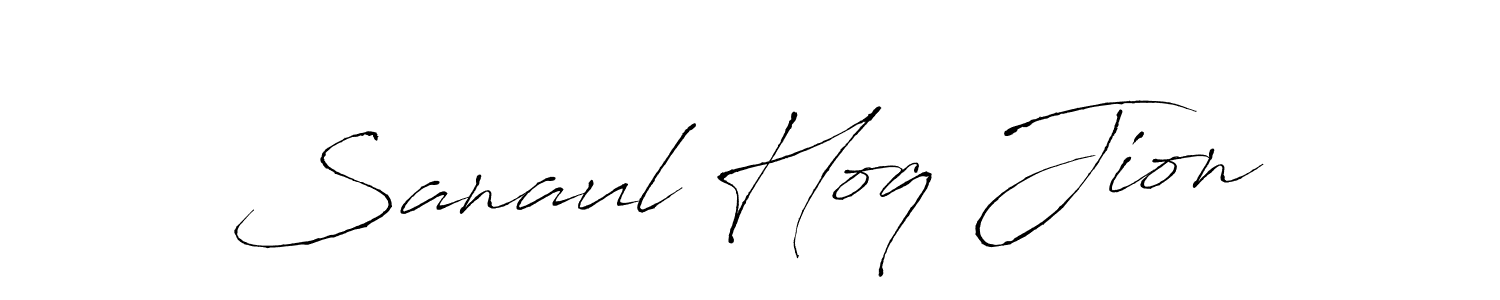 Also You can easily find your signature by using the search form. We will create Sanaul Hoq Jion name handwritten signature images for you free of cost using Antro_Vectra sign style. Sanaul Hoq Jion signature style 6 images and pictures png