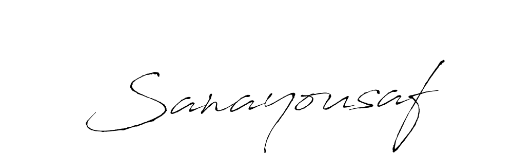 Antro_Vectra is a professional signature style that is perfect for those who want to add a touch of class to their signature. It is also a great choice for those who want to make their signature more unique. Get Sanayousaf name to fancy signature for free. Sanayousaf signature style 6 images and pictures png