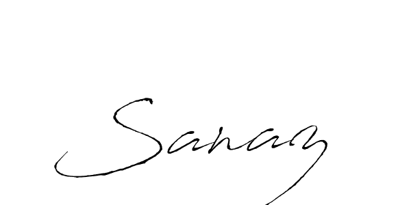 Antro_Vectra is a professional signature style that is perfect for those who want to add a touch of class to their signature. It is also a great choice for those who want to make their signature more unique. Get Sanaz  name to fancy signature for free. Sanaz  signature style 6 images and pictures png