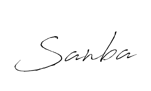 Similarly Antro_Vectra is the best handwritten signature design. Signature creator online .You can use it as an online autograph creator for name Sanba. Sanba signature style 6 images and pictures png