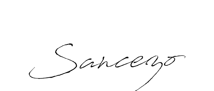 It looks lik you need a new signature style for name Sancezo. Design unique handwritten (Antro_Vectra) signature with our free signature maker in just a few clicks. Sancezo signature style 6 images and pictures png